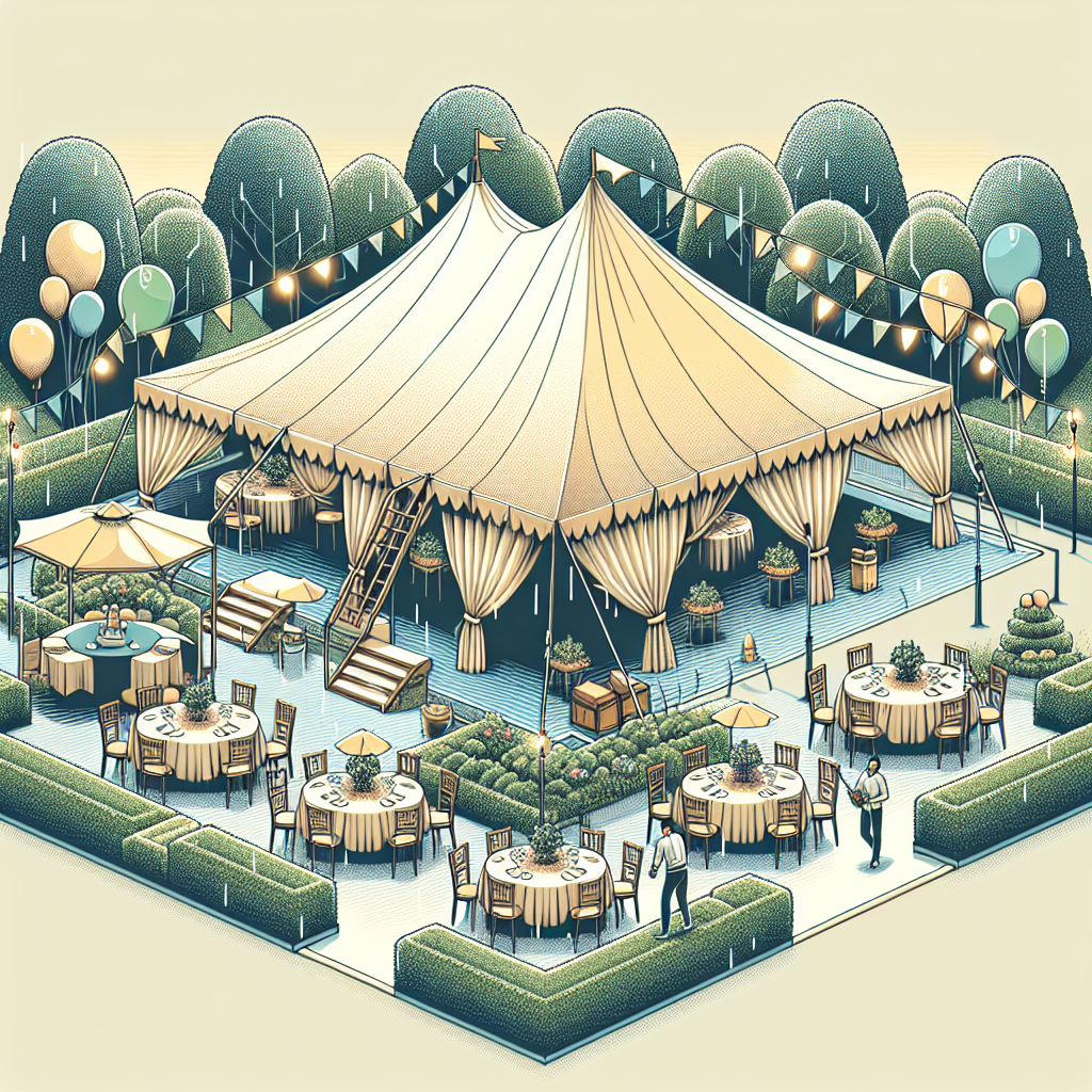 waterdichte partytent